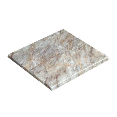 China Durable Precast Quartz Stone Marble Countertops For Laminate Table Tops for sale