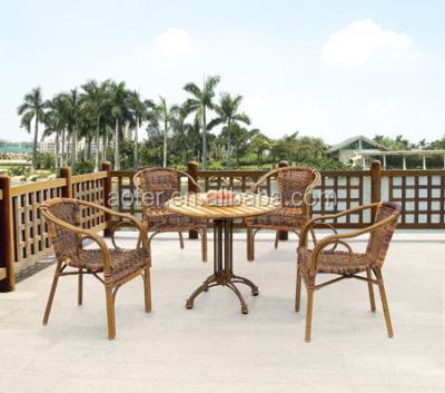 China Modern Stackable Bamboo Rattan Furniture for sale