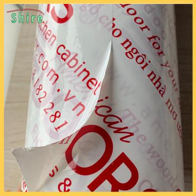 China PE Door Plate Protective Film Anti Damage Surface Protection Roll for sale