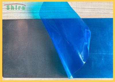 China Blue Color Differernt Thickness 150g/25mm Sheet Metal Protective Film for sale