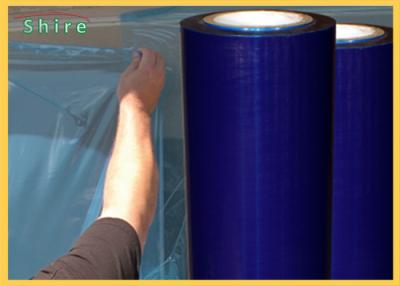 China Blue Color Surface Shields Window Protection Film In Different Size for sale