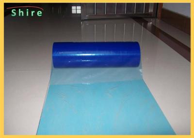 China Printable Plastic Floor Protection Film For Hard Surface Protection PE Adhesive for sale