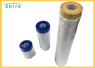 China Drape Pre-Taped Masking Film, Painting Protection Covering Film for sale