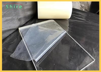 China Película protectora de la hoja plástica transparente para la película plactic de la protección del tablero/PVC PE en venta