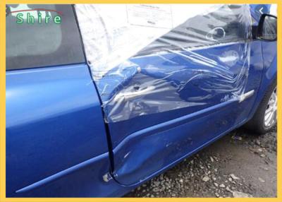 China PE Self Adhering Weather Barrier Collision Wrap Film For Damaged Vehicles for sale