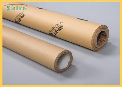 China Waterproof Plastic Sheet Surface Protection Kraft Paper Custom Length for sale