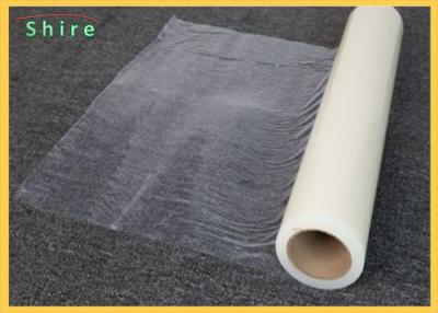 China Clear Self - Adhesive Carpet Protection Film Plasticover 25-150 Microns Thickness for sale