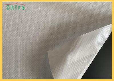 China Mirror Glass Safety Backing Protective Film Woven Fabric Film for sale