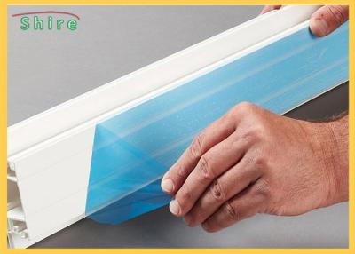 China Transparent PE Protective Film Window Frame Protection Tape For Aluminium Panel for sale