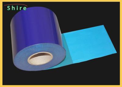 China Blue 60Microns 1220mm Protective Plastic Film For Car Interior for sale