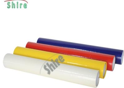 China Temporary Carpet Protection Self Adhering Film 3 Colors Printing for sale