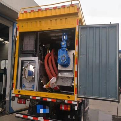 China Hotels Vehicle Mounted Mobile Sludge Treatment Dewatering Vehicle for sale