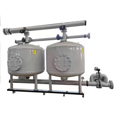 China Garment Shop Shallow Sand Media Filtration System PLC Automatic Sand Filter Controller for sale