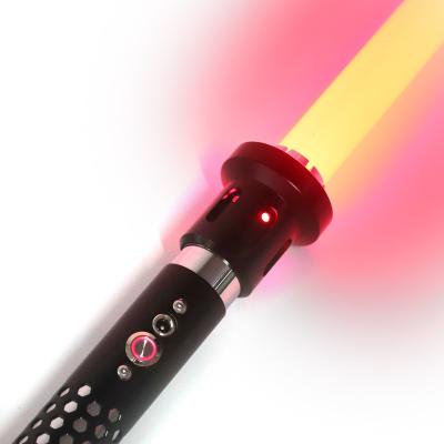 China 6063 Aluminum Alloy Handle LGT SABERSTUDIO Metal Handle Infinite Color Changing Heavy Duel Lightsaber With Swing Smooth Blaster Lock Lightning On Tune 9 f for sale