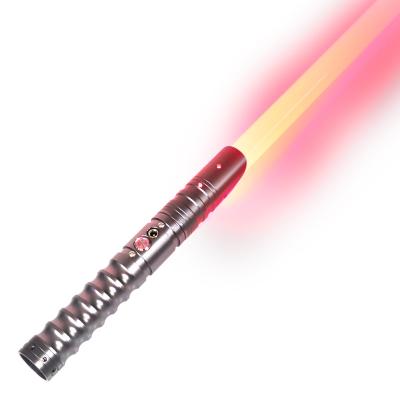 China Aluminum alloy& 2020 Polycarbonate LGT SABERSTUDIO Metal Handle Blade Color Changing Heavy Dueling Lightsaber With High Light Sensitive Soft Oscillation for sale