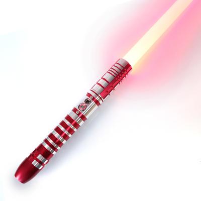 China Pre-feed on LGT SABERSTUDIO metal handle infinite color changing heavy duel lightsaber with smooth swing blaster lock lightning on tune 9 f for sale