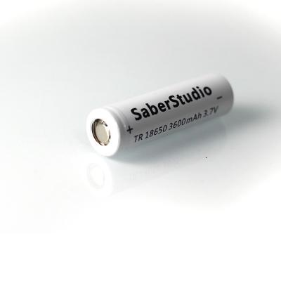 China LIGHTSABER LGT SABERSTUDIO 18650 Unprotected Bullet 3600MAH Main Battery For Pixel Neo Lightsaber has 3-10AMP electric current for sale