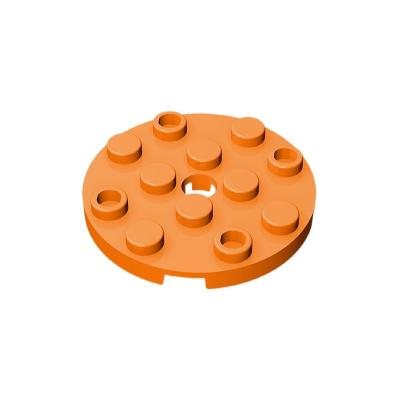 China DIY TOY Yuetian Brick 4x4 Round Plate Holes Building Blocks Diy Legoing Children Toys Kit NO.60474 for sale