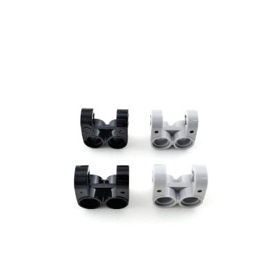 China Construction Toy Technic Axle And Pin Connector Double Split Abs Block Plastic Education Building Toy Block Bricks No.41678 for sale