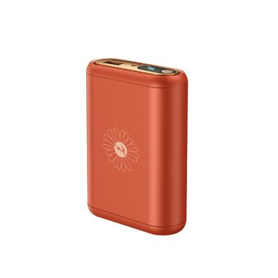 China New 10000mAh Mini Handheld USB Portable Rechargeable Electric Hot Bank Hotel Hand Warmer Power Bank for sale