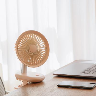 China High quality four gears wind speed fan guard rose detachable usb 4 oscillated baby cilp fan for home for sale