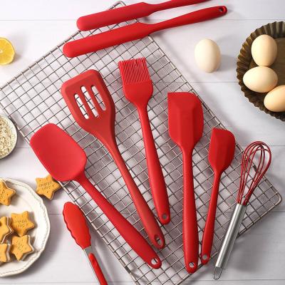 China ES203 Food Grade Silicone Viable Spatula Baking Tools For Kitchen Cake Tool Kit for sale