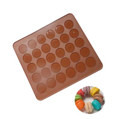 China ES018 Best Viable Selling Silicone Mat Pastry Tools Macaron Biscuit Cookie Dough For Baking for sale