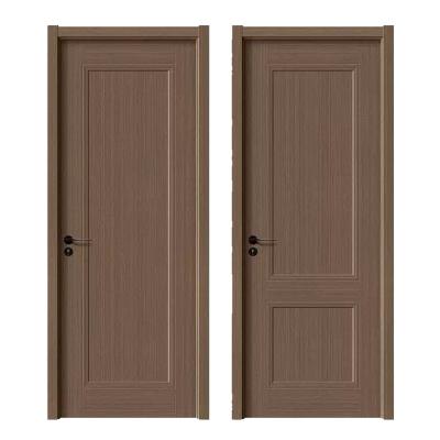 China Sound Insulation Custom Design Best Space Carbon Interior Door Crystal Solid Wood Door Use For Homes for sale