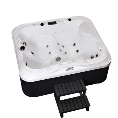 China Outdoor Balboa Bathtub 6 Whirlpool Hot Tub Eco-friendly Person Material In Garden With Computer Panel for sale