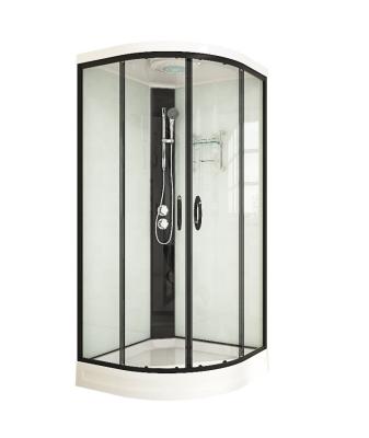 China Modern modern style charming bathroom with sliding door shower room for sale