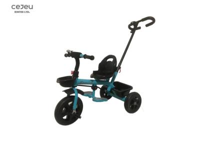 China Simple Style Plastic And Metal Kid Riding Tricycle 30KGS Load for sale