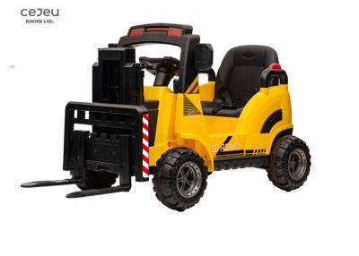 China Children's engineering car toy car. Forklift Trailer toy car  Light/Music zu verkaufen