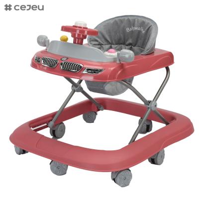 China Baby Walker dobrável com rodas universais Easy Convertible Baby Walker à venda