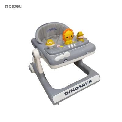 China 3-Height Adjustable Baby Walker with Bluetooth Music Player en venta