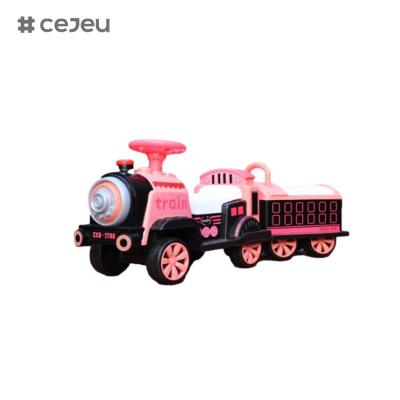 Chine CJ-1788 Train scooters for boys and girls with body and compartment/Bluetooth/music/lights/one-click start à vendre