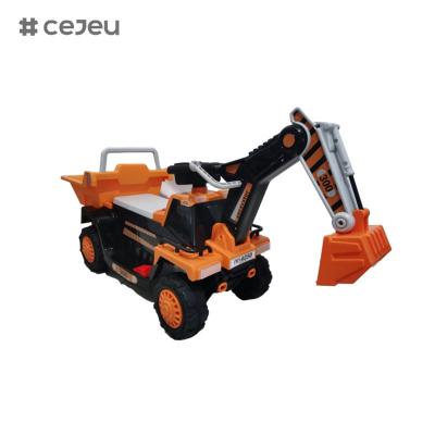 中国 CJ-CT-300,with 6V4.5A*1 380 motor Manual digging arm Early education function Music Story English USB MP3 Bluetooth LED 販売のため