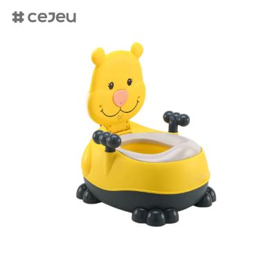 China CJ-NT-106 Bebê Potty Training Toilet Seat Confortável Encosto de costas Cartoon Pots Portable Baby Pot Para Crianças Potty Toilet Bedpan à venda