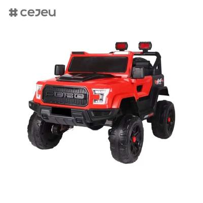 China CJ-DLX-999 Juguete eléctrico de cuatro ruedas unisex para niños Control remoto recargable Ambos niños Niñas Función MP3 en venta