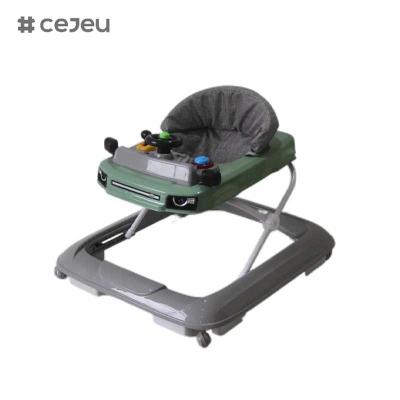 China CJ-XTD-401,2025 Nuevo modelo de andador para bebés de plástico 3 en 1 con niveles ajustables para niños que aprenden y caminan Estándar europeo en venta