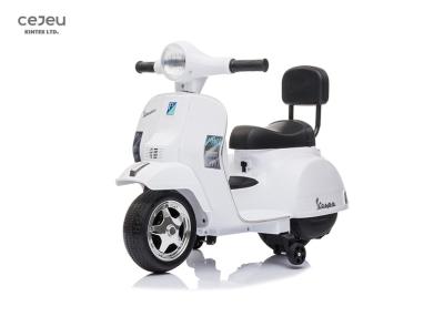 중국 EN62115 5세 어린이를 위한 미니 Vespa 스쿠터 6V 3KM/HR Mp3 재생 판매용