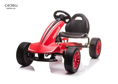 중국 122*60*60CM Kids Go Karts Eva 바퀴 플라스틱 페달 Go Kart 30kg 판매용