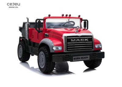 China Genehmigte Fahrt 12v auf Energie-Anzeige  Dump Trucks 2 Sitzer-8km/Hr zu verkaufen