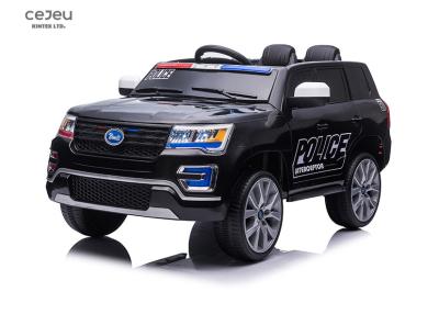 China 48month Police Electric Ride On 2.6KM/HR RC 12 Volt Ride On Police Car for sale