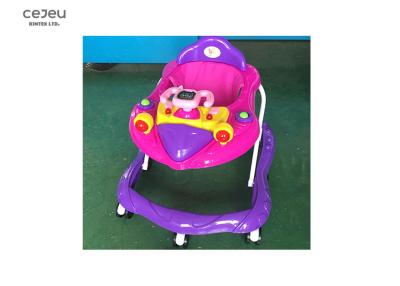 China Rocket Deisgn Baby Foldable Walker púrpura con los volantes por 13 meses en venta