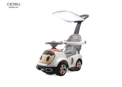 Chine la poussée de l'enfant 3C le long de la voiture de Bebe Sound Doll Push Along de voiture avec l'auvent à vendre