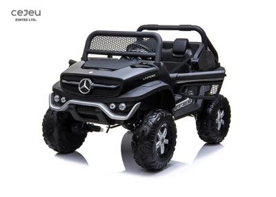 China Luces LED Mercedes Benz Unimog Ride On 2 Seater con EVA Tire en venta