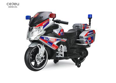 China Kids 12V Electric Police Motorbike Ride On Lights Horn for sale