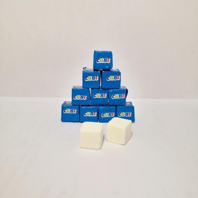 China Natural Top Selling Colorful Cheese Wedding Favor Candy Cube Candy for sale