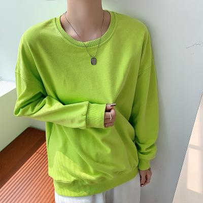 China Unisex OEM anti-pilling 2022 high quality customized custom large size loose casual cheap solid color sweater wholesale for sale