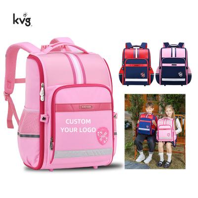 China Others KVG Logo Fashion Backpack Girls Custom Made 10 13 Years Old Students Waterproof School Bags for sale